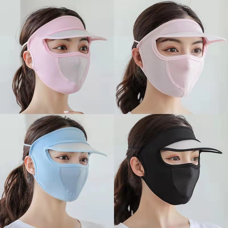 Khẩu trang Ninja 2 lớp vải cotton thông hơi che kín mặt chống nắng chống bụi nam và nữ - Khau trang