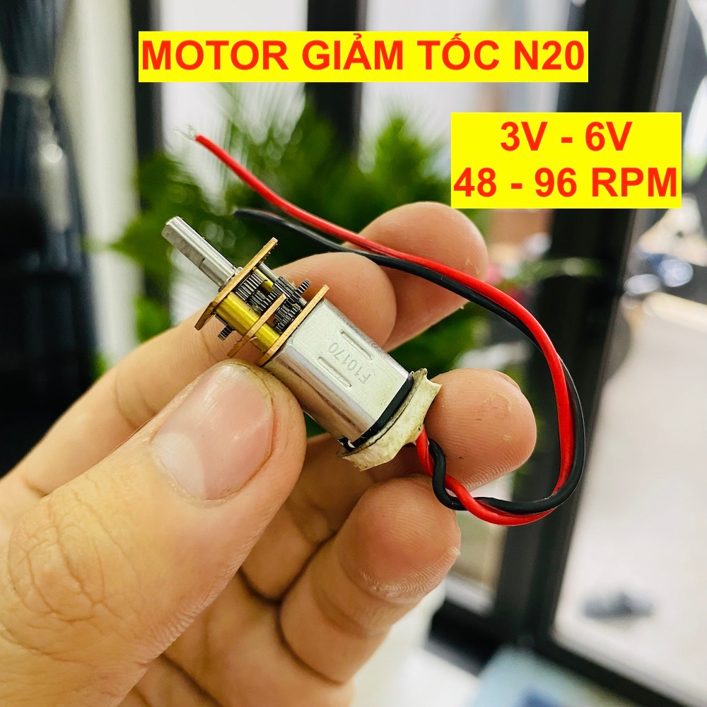 Motor mini siêu rẻ n20 030 130 180 300 310 356 370 500 530 tháo máy còn rất mới 3V - 12V DIY thay thế máy móc