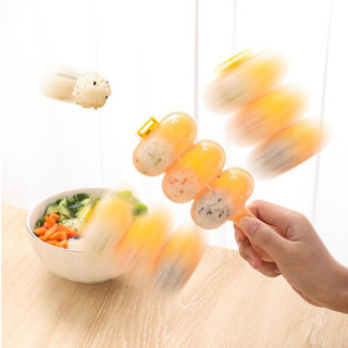 Khuôn lắc cơm viên tròn cho bé
