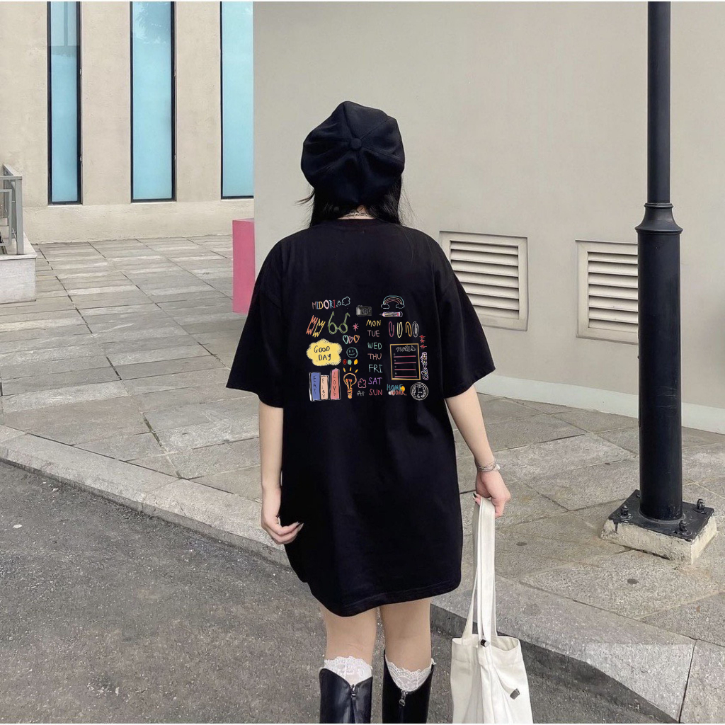 Áo thun form rộng tay lỡ nam nữ Phông Unisex OLD SCHOOL Local Brand Mi Midori