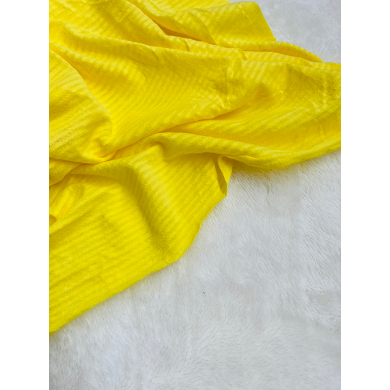 Vải cotton giấy Hàn màu baby