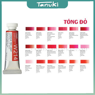 Màu nước Holbein Artist lẻ 5ml (Tông Đỏ)