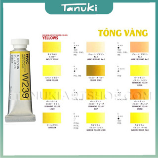 Màu nước Holbein Artist lẻ 5ml (Tông Vàng)