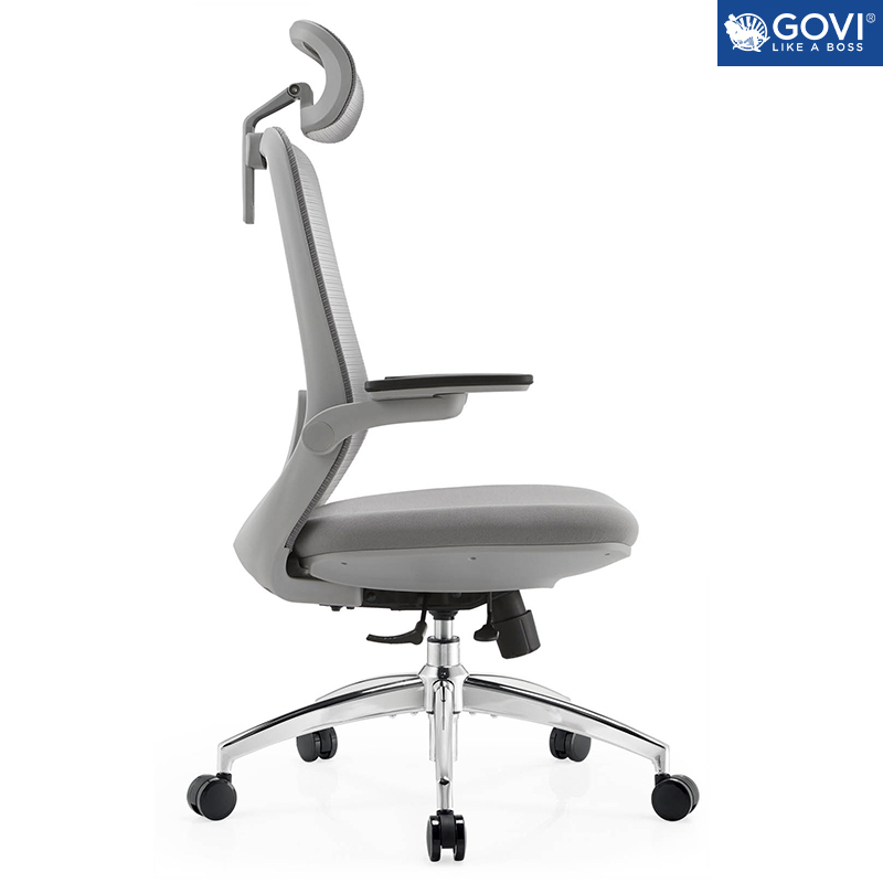 Ghế công thái học GOVI Como C209A - Tựa đầu điều chỉnh độ cao, tay ghế 2D, mâm ghế ngả 90-135 độ, khóa cố định 3 vị trí