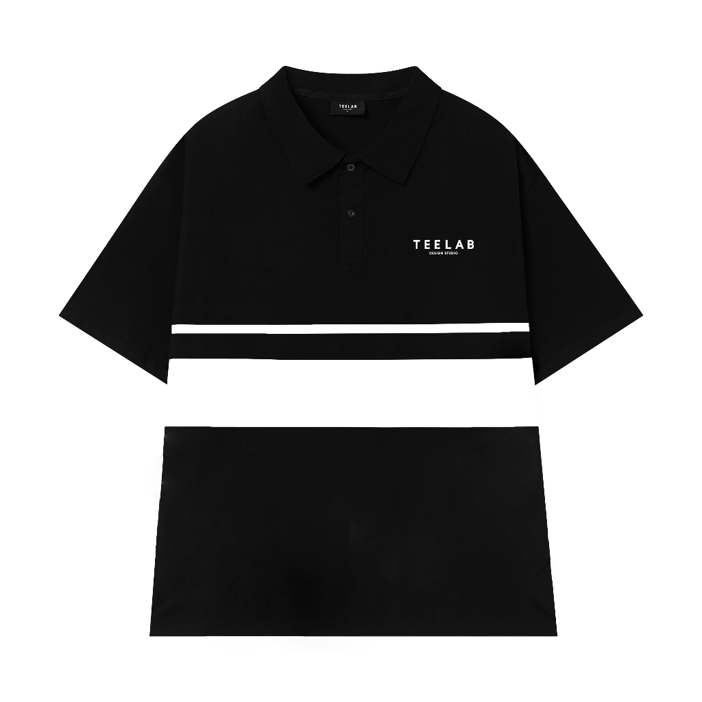 Áo Polo Teelab Local Brand Unisex Double Stripes AP026