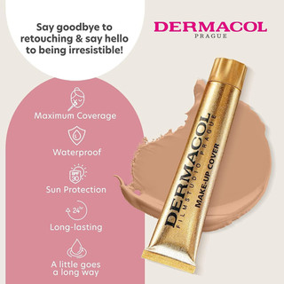 kem nền che khuyết điểm Dermacol