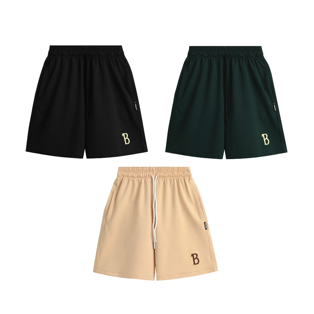 Quần short local brand thun nỉ BOIZ basic unisex QTB