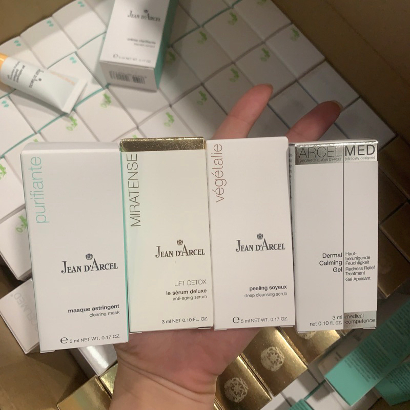 Sample các loại hãng Jean D'arcel (Đức)