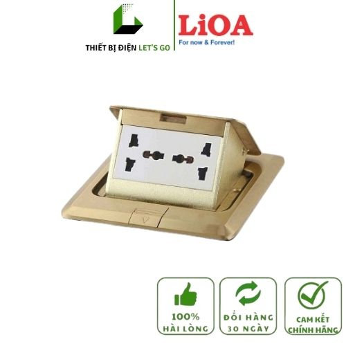 Mặt Ổ Cắm Âm Sàn LiOA [CHÍNH HÃNG]