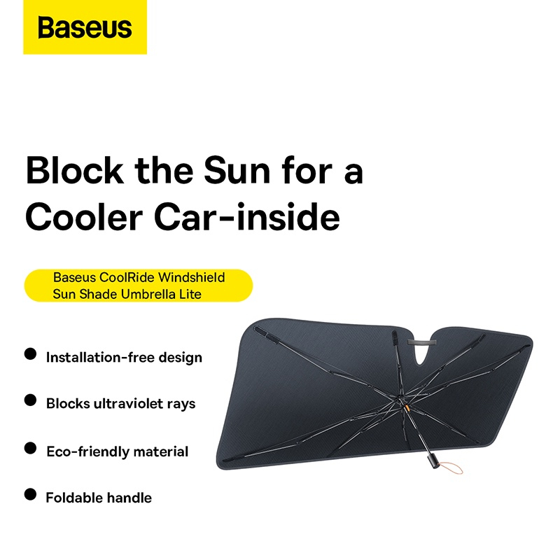 Tấm Che Kính Ô Tô Baseus CoolRide Windshield Sun Shade Umbrella Lite | BigBuy360 - bigbuy360.vn