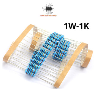Điện trở vạch 1w 1k 1% chân đồng