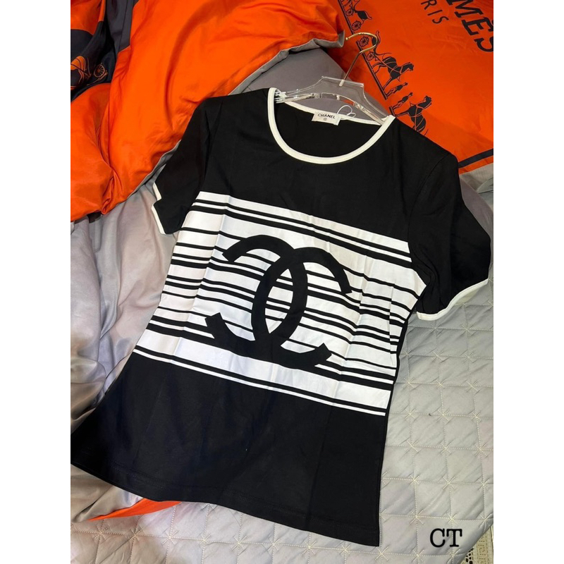 Áo phông chace kẻ nhung cao cấp full tag