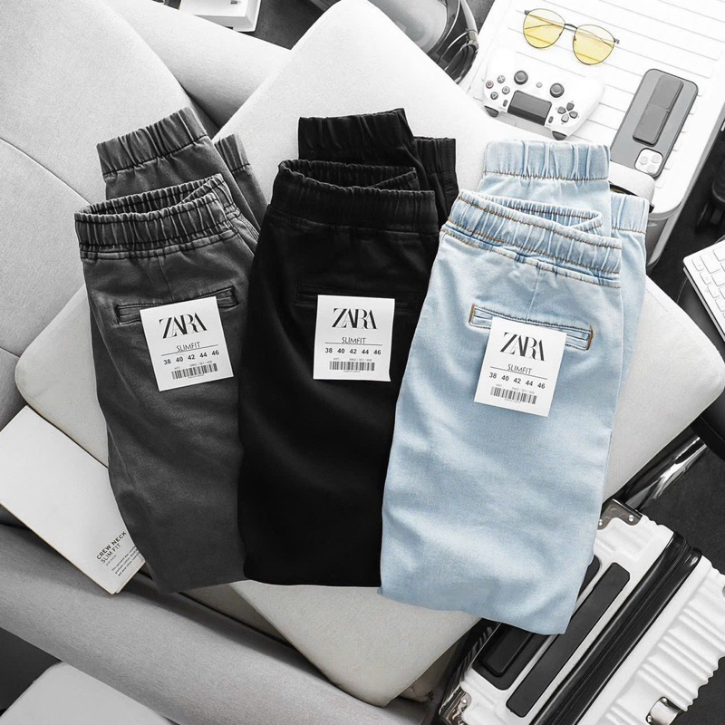 Quần Jean Jogger dư xịn trẻ trung năng động cá tính. Chất vải dày dặn, mềm mịn, co giãn đàn hồi cực tốt.