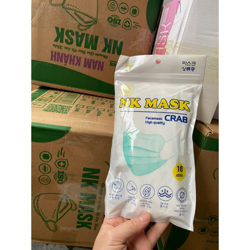 Khẩu trang kf94 Nam Khanh 300 chiếc siêu hót hít