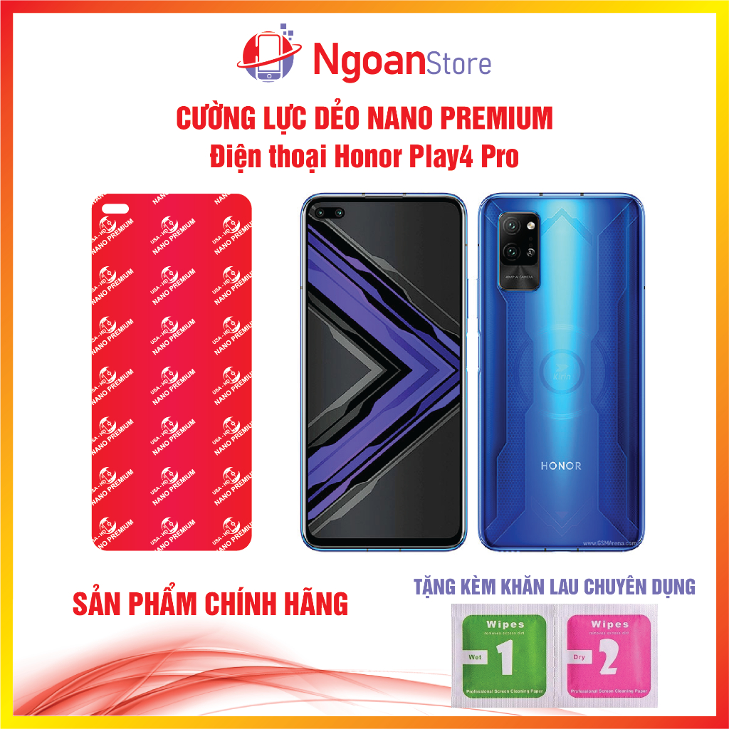 Cường lực dẻo Nano cho Điện thoại Honor Play 4 Pro - Ngoan Store