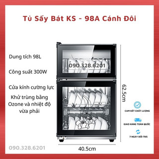 Tủ sấy bát gia đình 2 tầng KT-198 dung tích 98 lít
