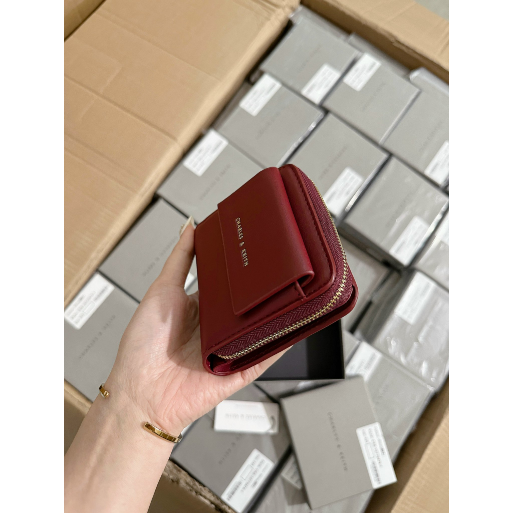Ví nữ cao cấp Cê Ka - Hàng xuất dư full box