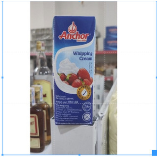 whipping cream anchor 250ml