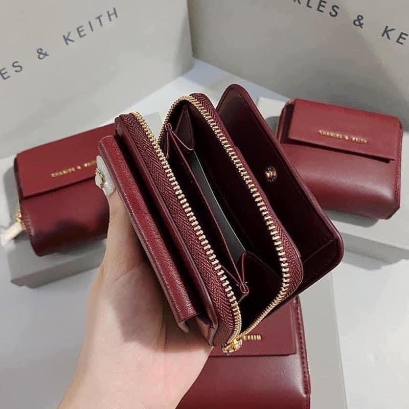 Ví nữ cao cấp Cê Ka - Hàng xuất dư full box