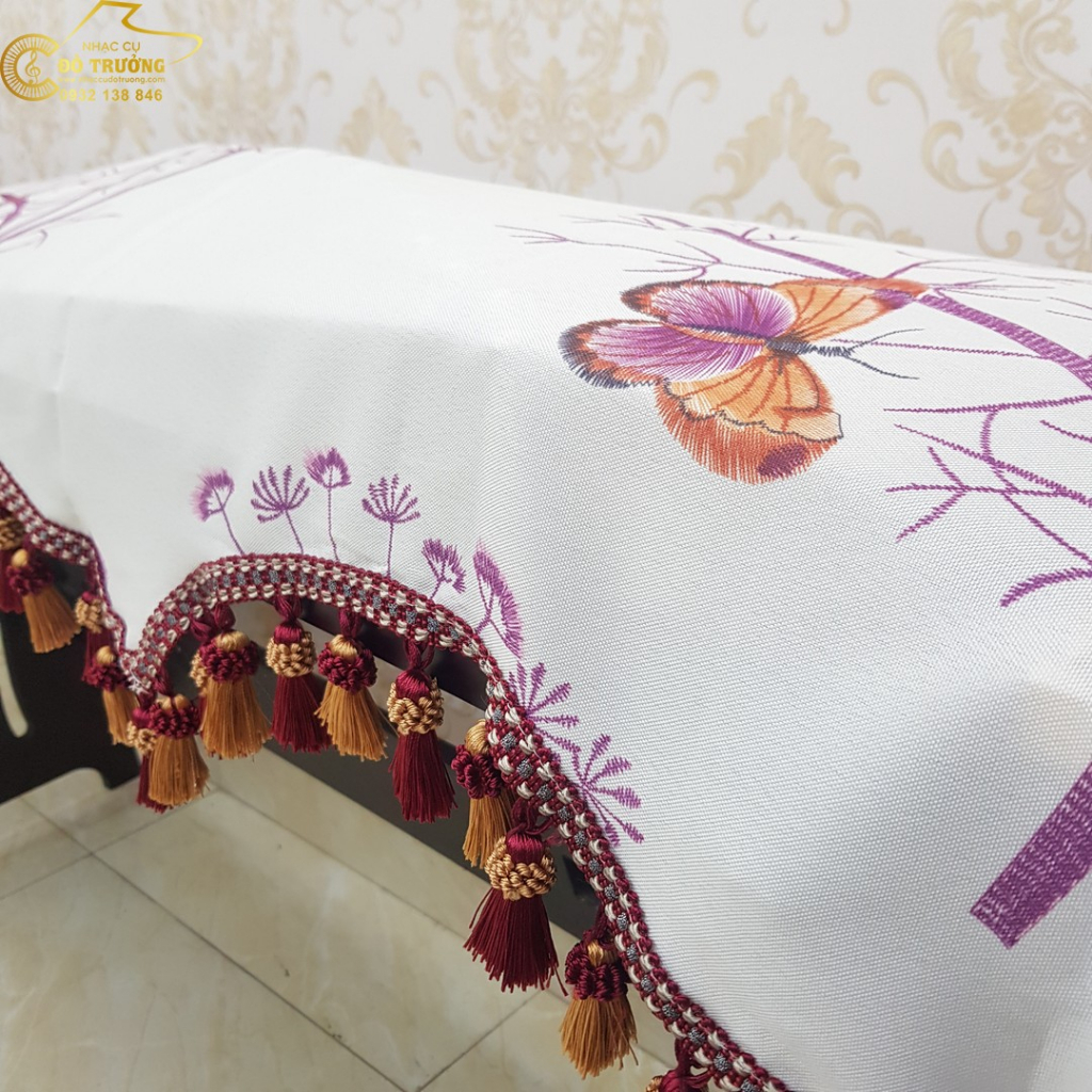 Khăn phủ đàn Guzheng  Cổ Tranh Trung Quốc mẫu đặc biệt