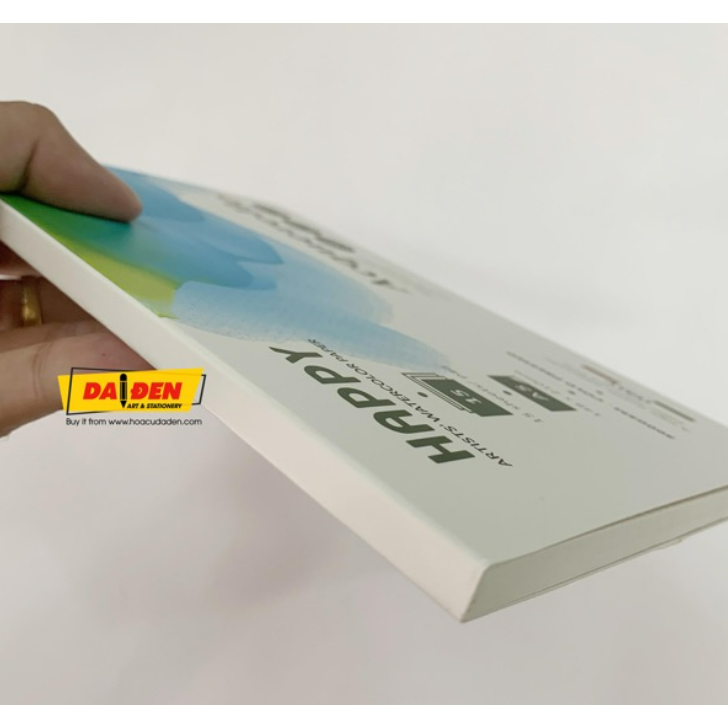 Sổ Vẽ Màu Nước Happy Artist 300gsm A5|A4