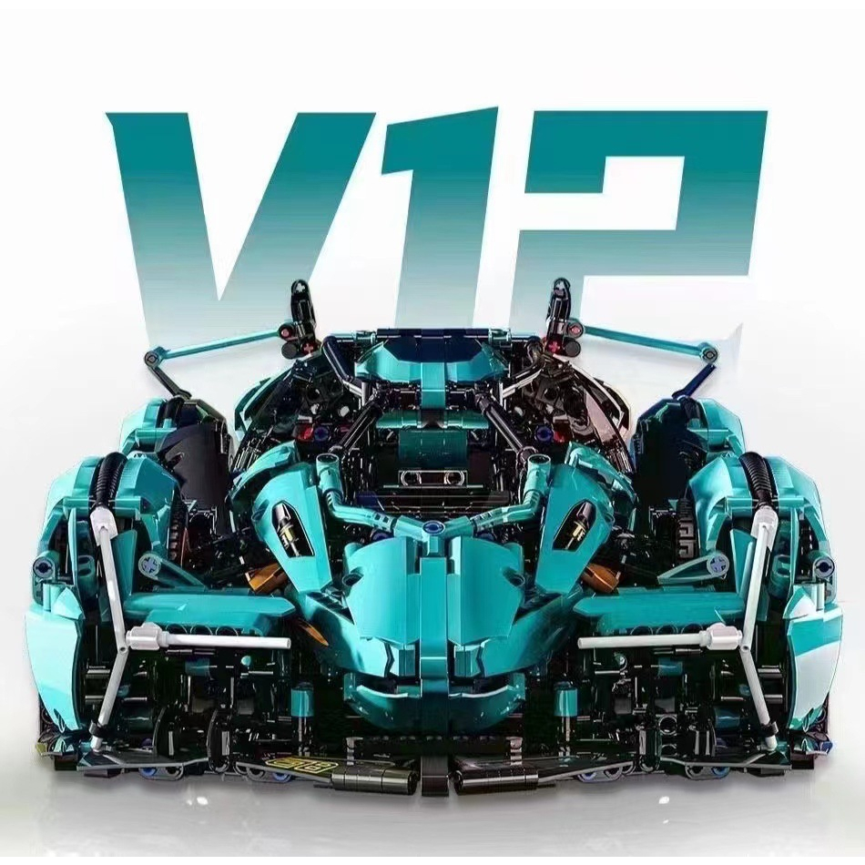 LEGO Xe Bugatti 1355 Lamborghini V12 Xe Ben F15 Porsche 911 bộ đồ chơi lắp ráp lego 3d xe ô tô cho bé decor phòng