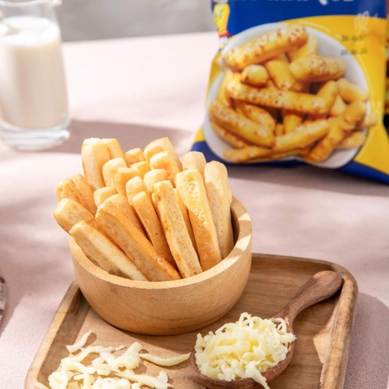 Bánh mì nướng Fresh Garden vị phô mai que gói 52g