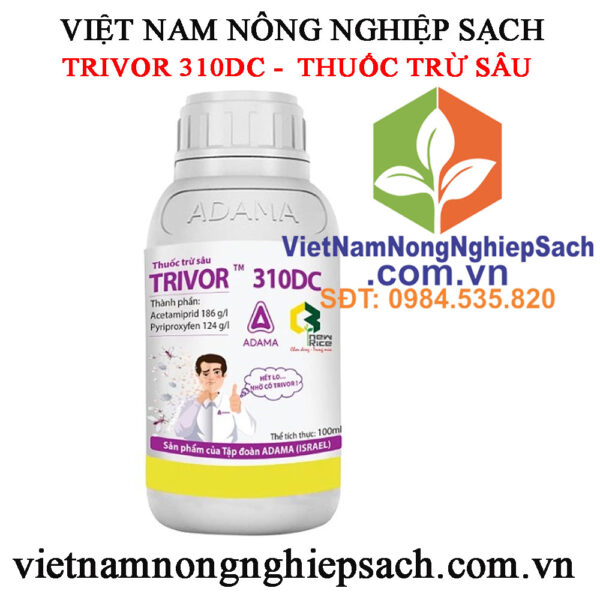 TRIVOR 310DC – TRỪ RỆP SÁP, BỌ NHẢY, RẦY PHẤN TRẮNG CHAI 240ML