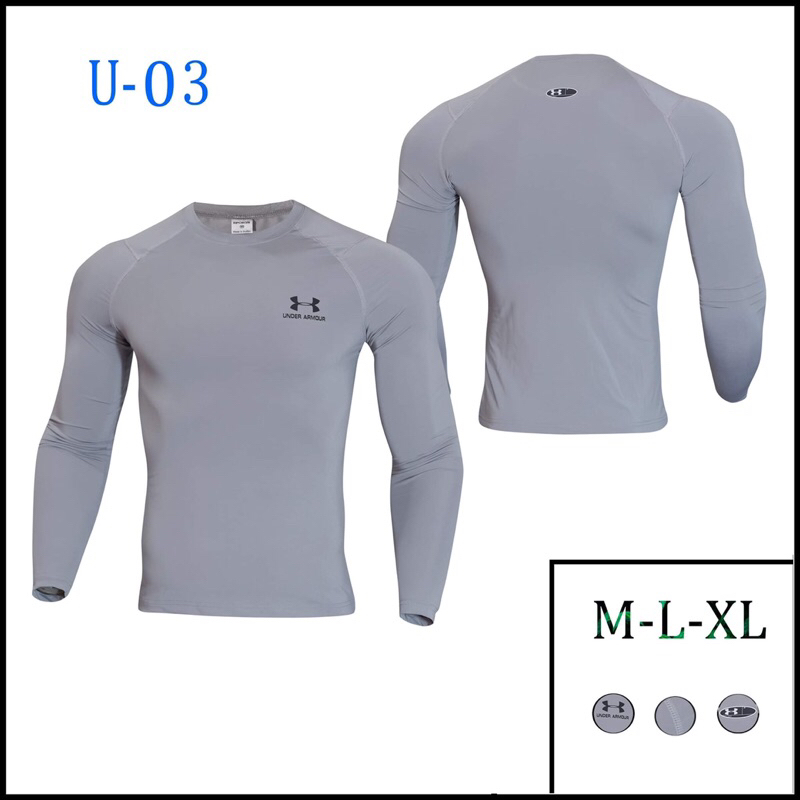 Áo body nam cổ tròn tay dài co giãn 4 chiều , thoáng mát