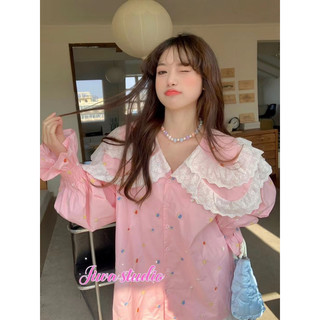 [ ORDER ]  sơ mi hồng