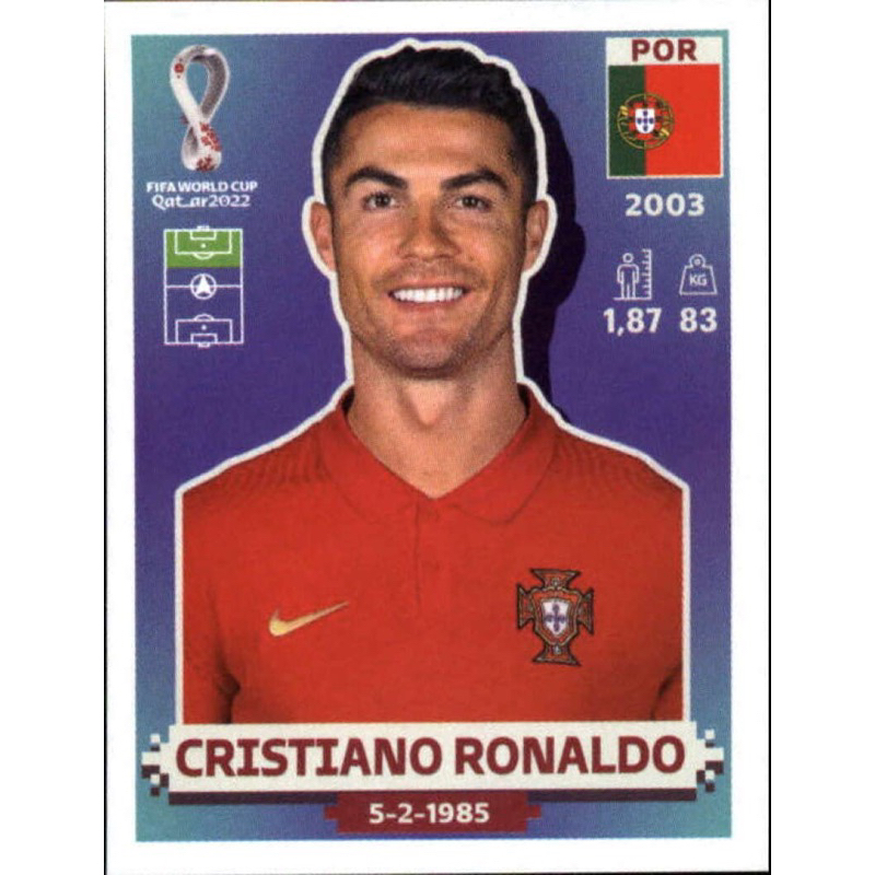 Gói sticker Panini WC Pack 2022