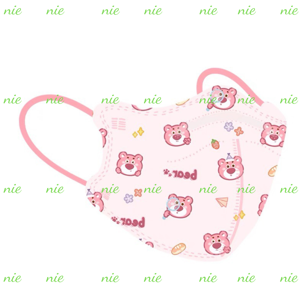 KHẨU TRANG 5D KN95 KHÁNG KHUẨN HỌA TIẾT HOẠT HÌNH WEENDY