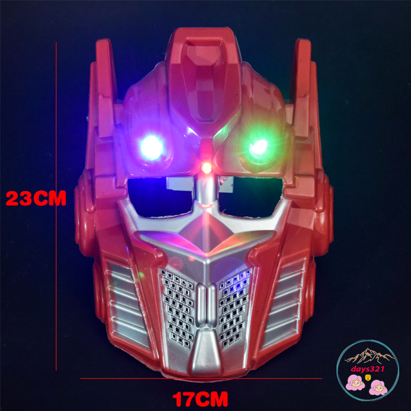 Mặt Nạ Hóa Trang Ultraman Có Đèn LED Độc Đáo Cho Bé