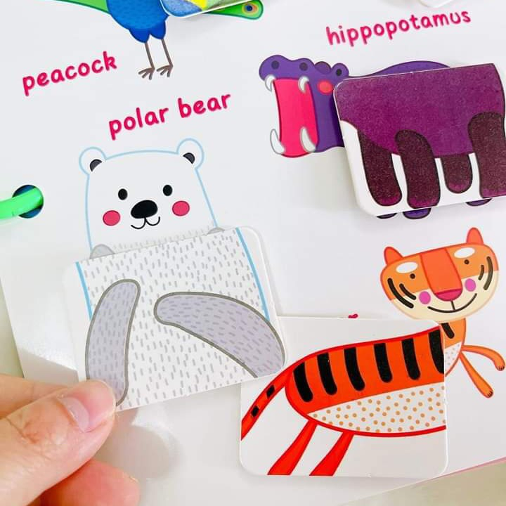 Học Liệu Bóc Dán Montessori Thông Minh 17 Chủ Đề -  Đồ Chơi Giáo Dục Sớm Cho Bé