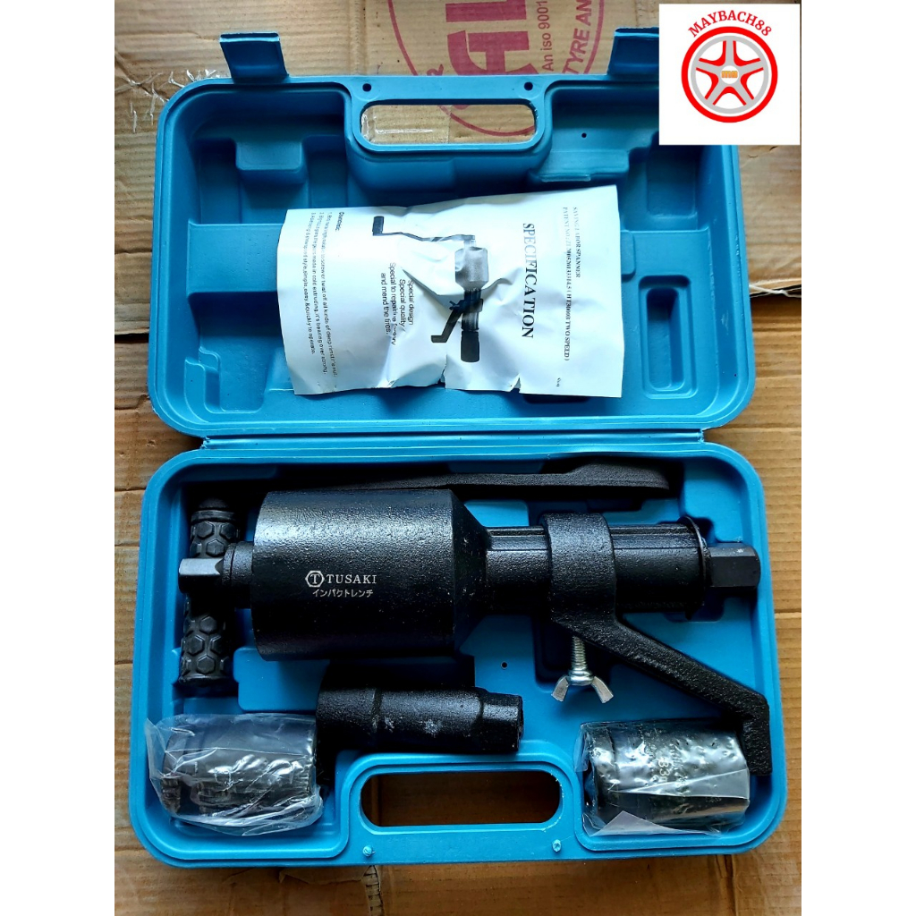 Tay quay cộng lực tháo ốc lốp xe tải chuyên dụng TUSAKI, bộ tay vặn tăng trợ lực mở bulong, trợ lực mở ốc, quay lốp