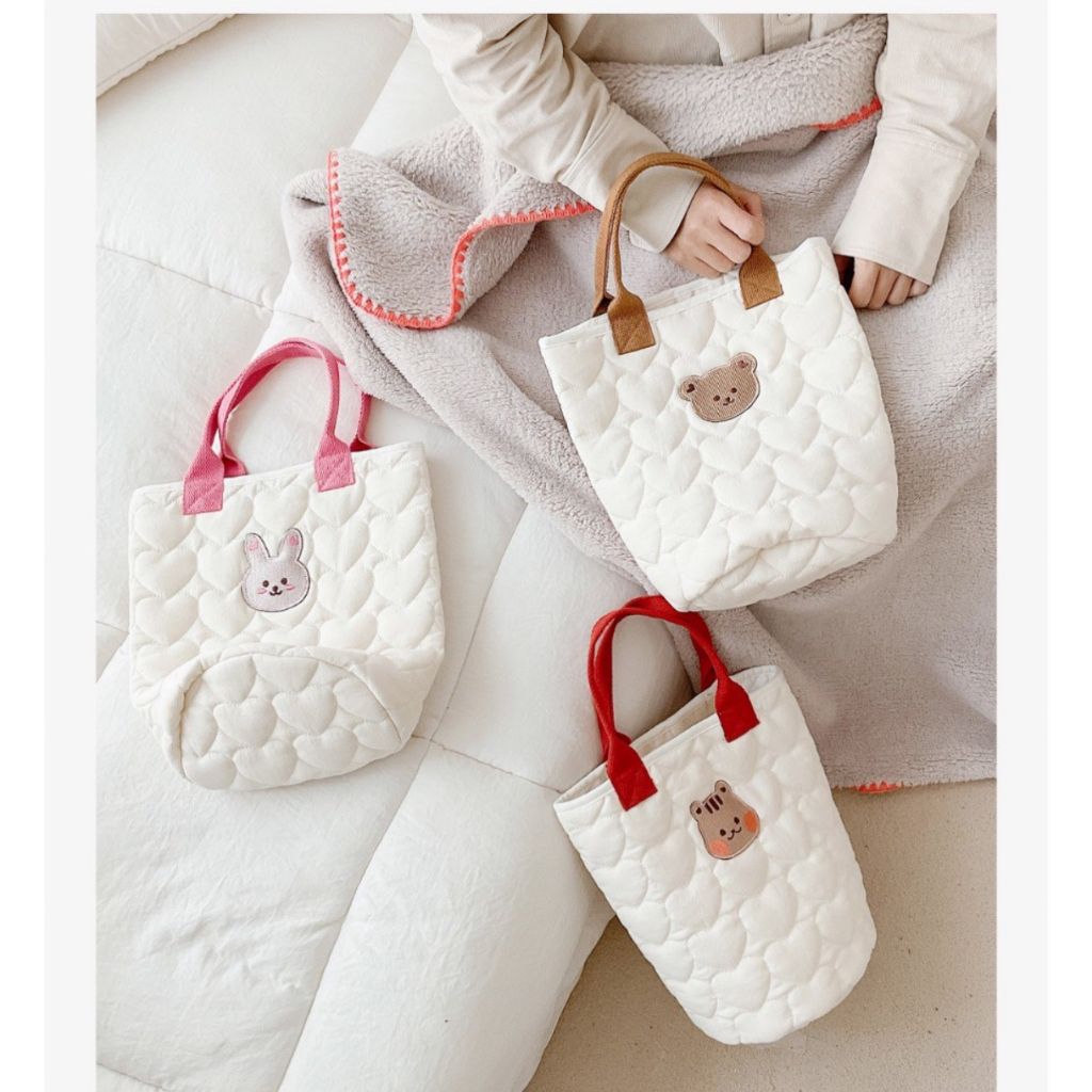 Túi đựng bỉm sữa túi treo xe đẩy họa tiết siêu xinh phong cách hàn quốc cho mẹ và bé