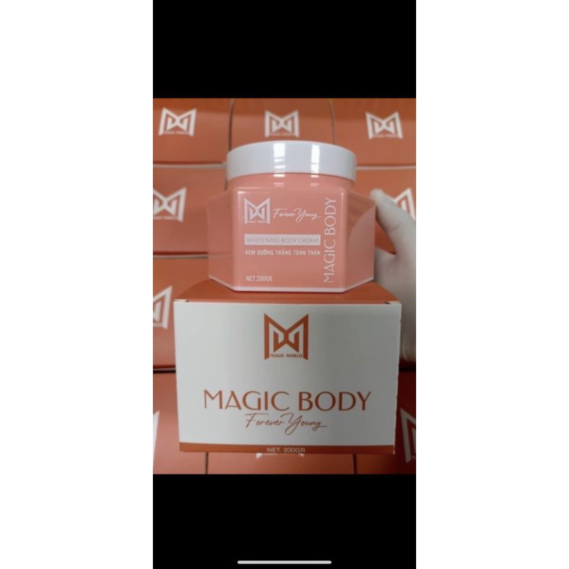 Kem body trắng da phân tử nước Magic