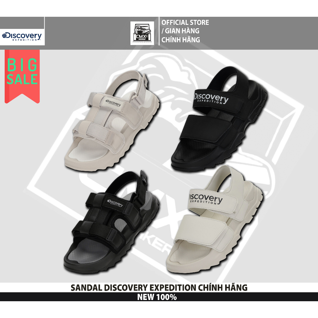 [ HÀNG CHÍNH HÃNG ] Xăng Đan / SANDAL Discovery Expedition BUCKET ( BEIGE - TRẮNG - ĐEN ) - REAL AUTHENTIC 100%