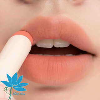 Son thỏi romand zero màu 09 shell nude cam sữa nude son romand zero matte lipstick lì mịn