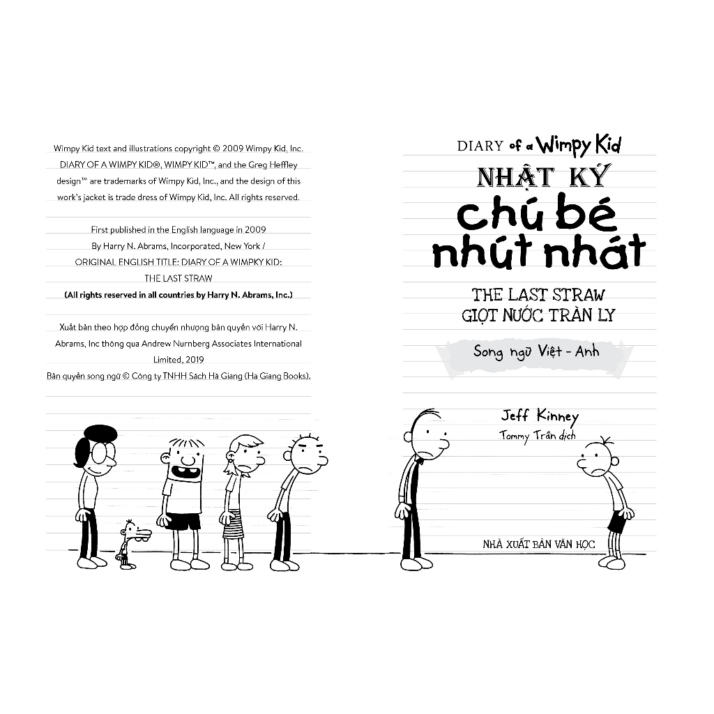 Sách - Nhật Ký Chú Bé Nhút Nhát, Cậu Bé Siêu Thân Thiện (series Diary of a Wimpy kid) - Song ngữ Việt-Anh - 20 cuốn