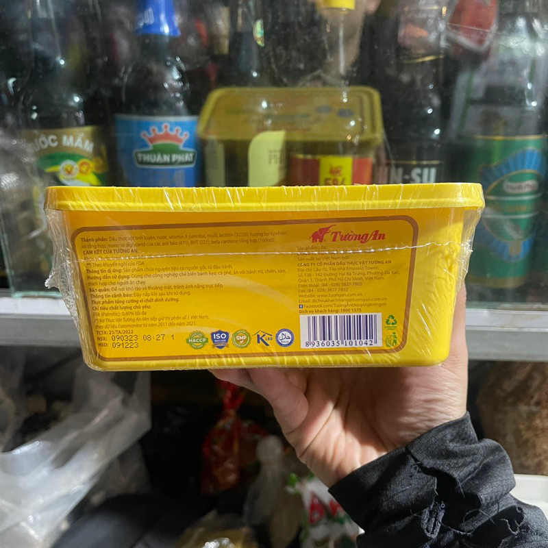 BƠ TƯỜNG AN HỘP 800g