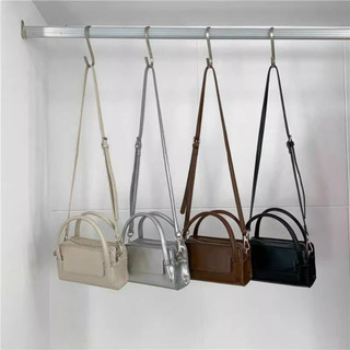 Túi xách nữ 2 quai basic size 18 tang vàng