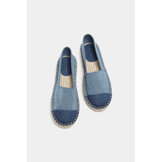 Giày lười nữ bằng vải denim Pull&bear