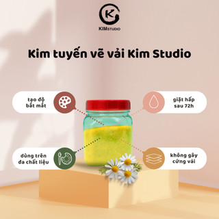 Kim tuyến mịn, trang trí đa chất liệu/ hũ 50gr