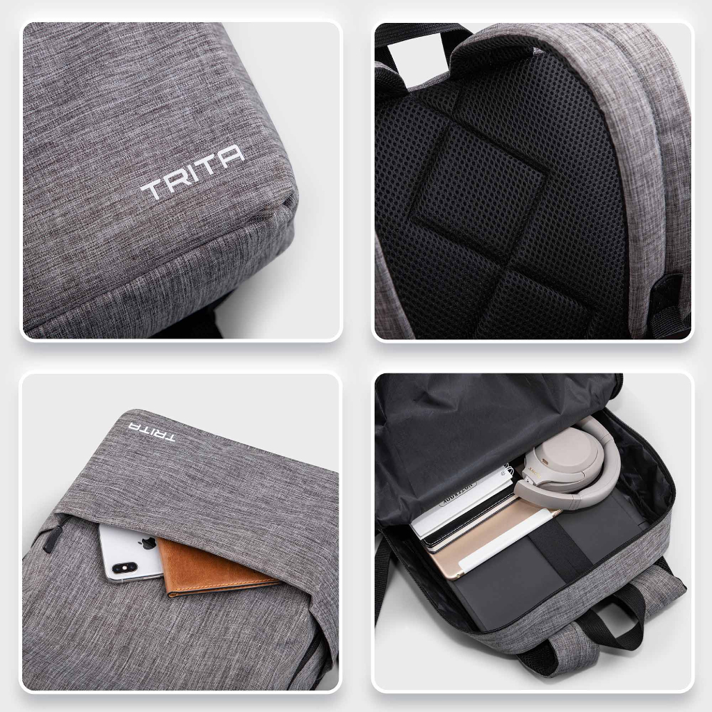 Balo vải phối ngăn tiện lợi Trita RBA1