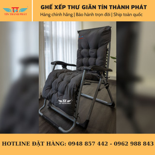 Ghế Xếp Thư Giãn Tín Thành Phát (có đệm)