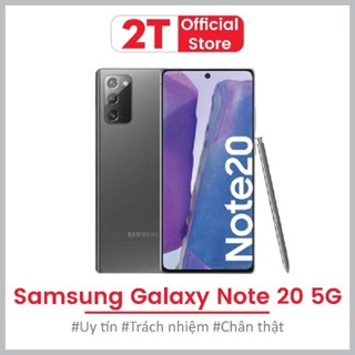 Điện thoại Samsung Note 20 5G màn hình 2K sắc nét chip Snapdragon 865 5G+ hiệu năng mạnh mẽ