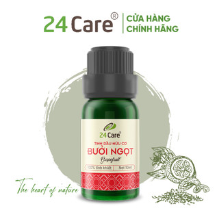 Tinh dầu Bưởi Ngọt thiên nhiên 24Care nguồn gốc thiên nhiên 10ML/50ML/100ML