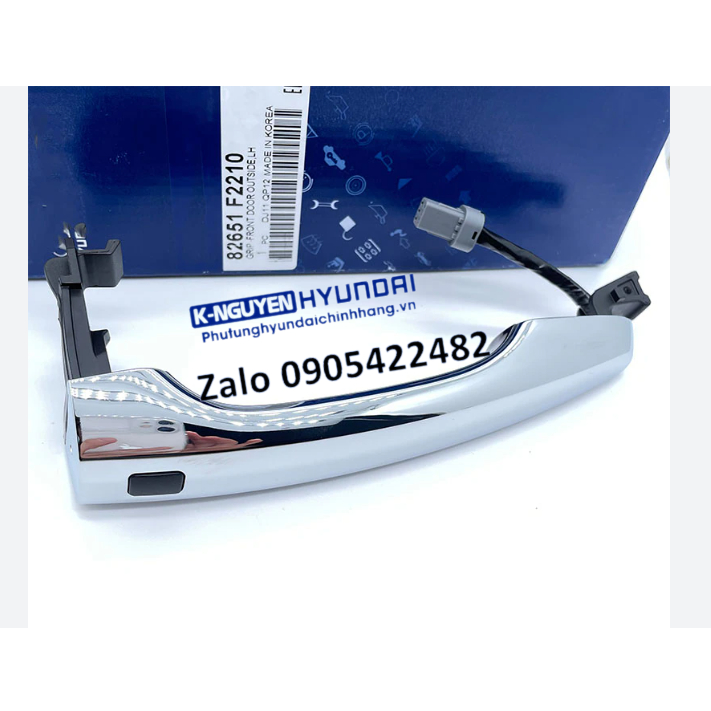 Tay mở cửa ngoài (cửa TRƯỚC) xe Hyundai Elantra | Mã phụ tùng: 82651F2210; 82661F2210