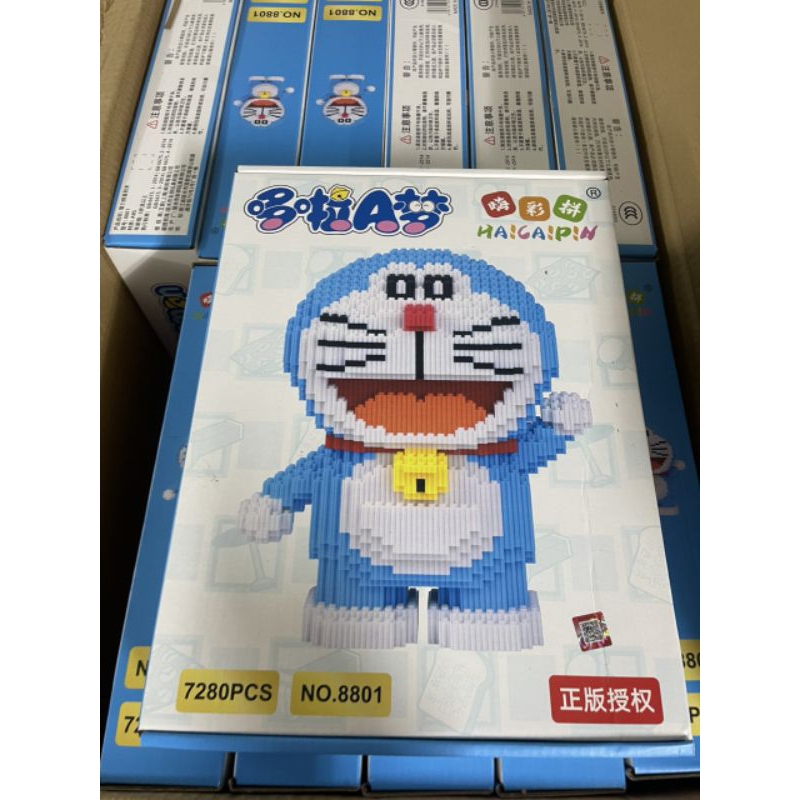 Mô hình Lego Doraemon 30 cm hàng hãng Haicaipin
